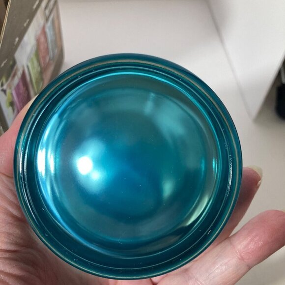 Set 4 Drinking Glass Pier 1 Imports Tumblers Iridescent Keep Calm 8 x 8 x 5" Ope - Picture 5 of 8